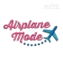 Airplane Travel Mode Machine Embroidery Design by Apex