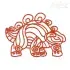 Ancient Dinosaur Embroidery Designs