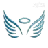 Angel Wings Religious Machine Embroidery Designs - Apex