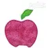 Apple Applique Embroidery Design
