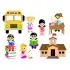 Back to School Girl SVG Cuttable Design