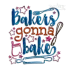 Bakers Gonna Bake Machine Embroidery Design