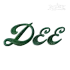 Ball Park Machine Embroidery Font by Apex Designs Letters