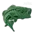 Bass Fish Machine Embroidery Design by Apex