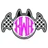 Bat Circle Monogram Frames Cuttable Designs