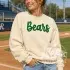 Bears School Mascot Spirit Game Sports Embroidery Design Bundle