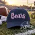 Bears School Mascot Spirit Game Sports Embroidery Design Bundle