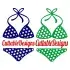 Bikini Split Frame Cuttable Designs