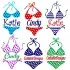 Bikini Split Frame Cuttable Designs