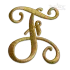 Bold Vine Interlocking Machine Embroidery Font File F