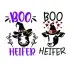 Boo Heifer SVG Cuttable Design