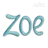 Boomerang Bold Machine Embroidery Fonts by Apex Designs Letters