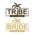 Bride Tribe Palm Tree SVG Cuttable Frame