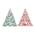 Bull Dog Christmas Tree SVG Cuttable Design