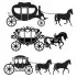 Carthorse Carriage SVG Cuttable Files