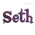 Tiki Island Style Machine Embroidery Font by Apex