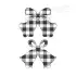 Buffalo Plaid Christmas Bells Embroidery Design