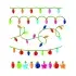 Christmas Lights Pack SVG Cuttable Design