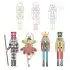 Christmas Nutcracker Solider Dancing Fairy Machine Embroidery Apex all