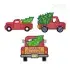 Christmas Truck Applique Machine Embroidery Designs by Apex