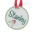 Circle Frame Gif Tag ITH Embroidery Design