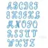 Classic Curlz Monogram Machine Embroidery Font