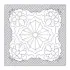Classic Floral #3 Quilt Block Embroidery Design