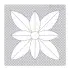 Classic Flower Quilt Block Embroidery Design