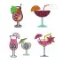 Cocktail Bar Drinks Frames and Designs Pack Embroidery by Apex