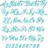 Cola Script Embroidery Font