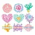 Coral Pack SVG Cuttable Frames