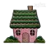 Cottage House Machine Embroidery Design by Apex