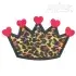Crown Heart Applique Embroidery Designs