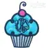 Cupcake Embroidery Frame Designs