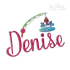 Cute Fishing Rod and Fish Machine Embroidery Design by Apex