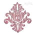 Damask Pattern Machine Embroidery Design by Apex