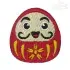 Daruma Doll Embroidery Design