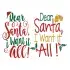Dear Santa I Want It All SVG Cuttable Design