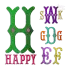 Diamond Fishtail Monogram Machine Embroidery Font - Apex All