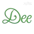 Diana Script Machine Embroidery Font - Apex