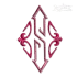 Dina Apex Monogram Machine Embroidery Fonts