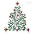 T-Rex Dinosaur Christmas Tree Dino Machine Embroidery Designs