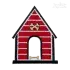 Dog House Machine Embroidery Design by Apex