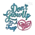 Don't Grow Up It's A Trap Meme Machine Embroidery Design