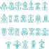Dub Embroidery Font