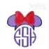 Ears Bow Embroidery Frame Designs