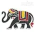 Elephant Thailand Embroidery Design