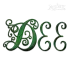 Elsie Swirl Machine Embroidery Fonts