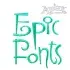 Epic Embroidery Fonts