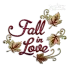 Fall in Love - Eat Drink and Be Marriage Machine Embroidery Design